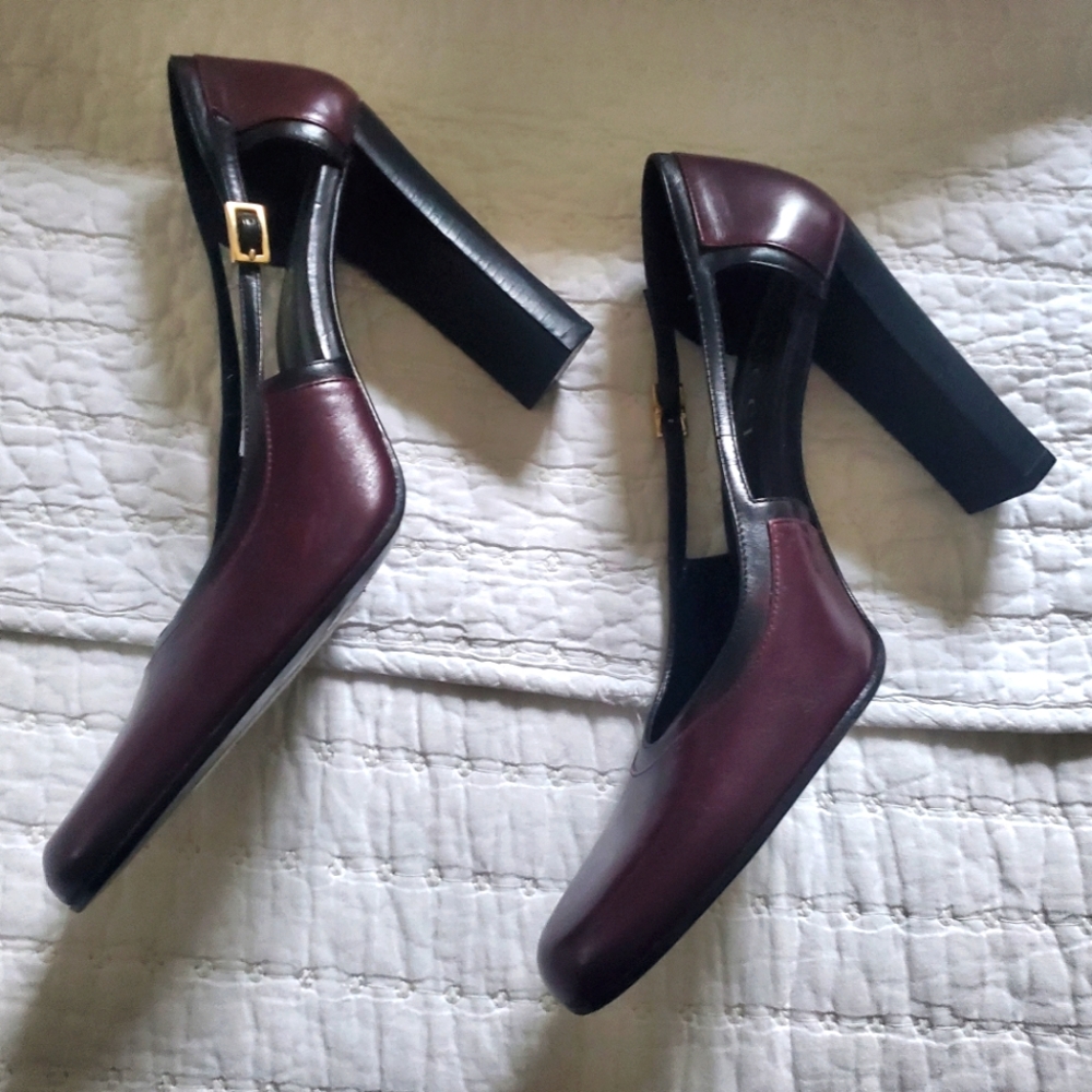 Gucci Block High Heels| Vintage Y2K| Size 7B
